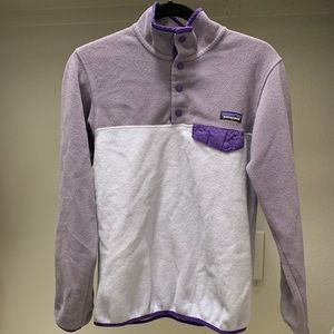 Purple Patagonia Synchilla Pullover Size Small